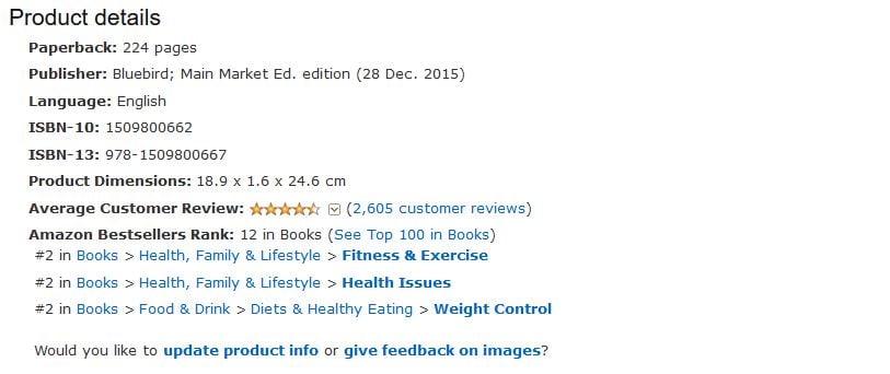 Amazon Bestsellers Rank