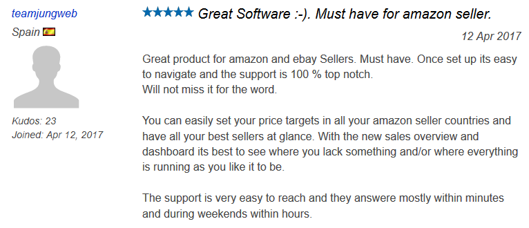 Web Retailer review