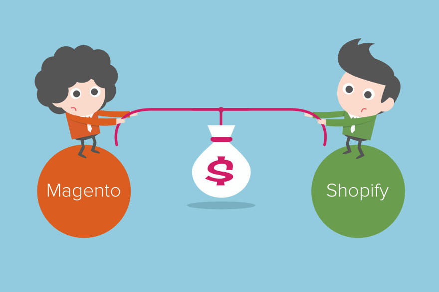 Magento Vs Shopify for Ecommerce Stores