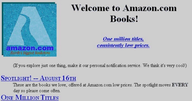 Amazon in 1995
