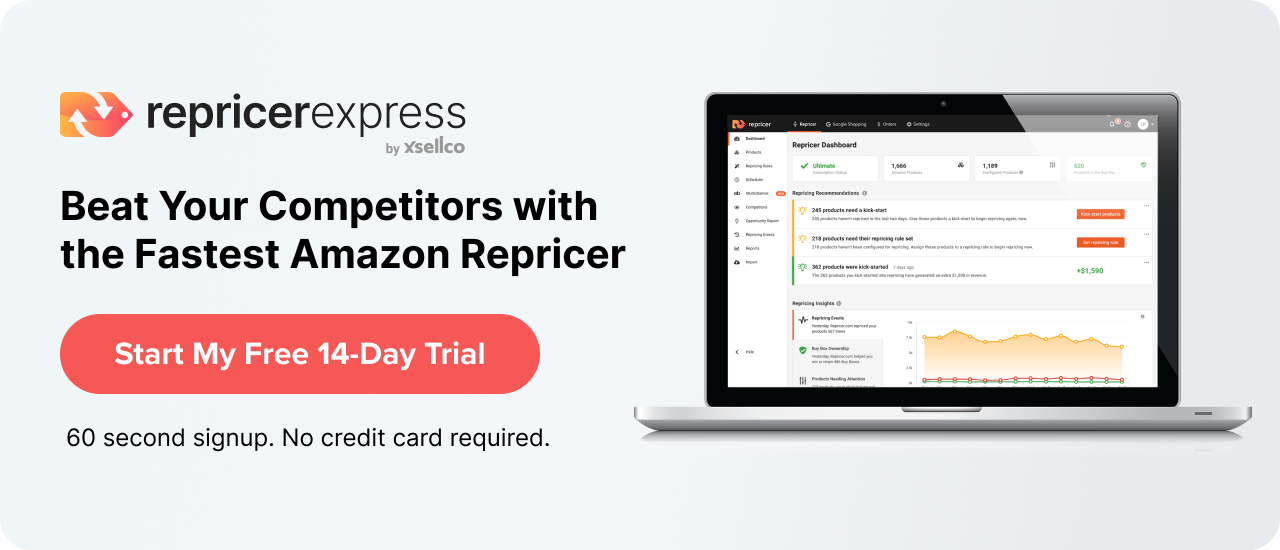 Amazon repricing software free trial