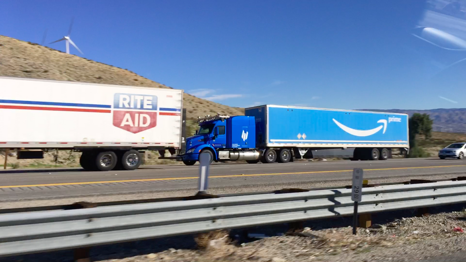 Amazon trucks