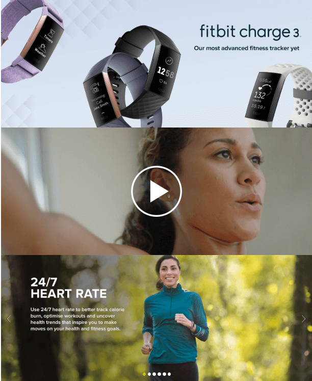 Fitbit A+ content