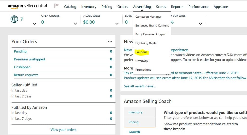 How To Use Amazon Seller Central Coupons