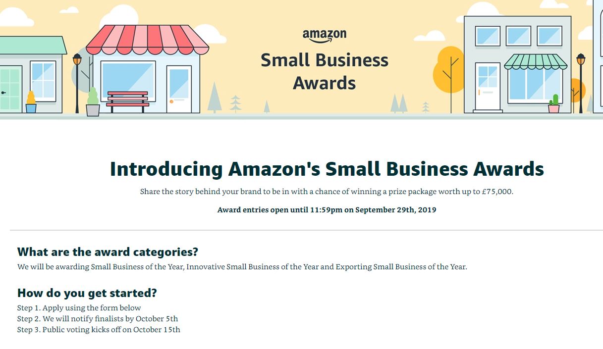  Amazon's Small Business Awards
