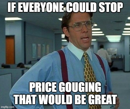 Price gouging Amazon