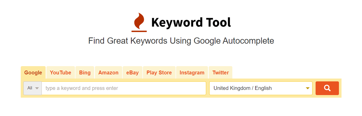Keyword Tool Amazon