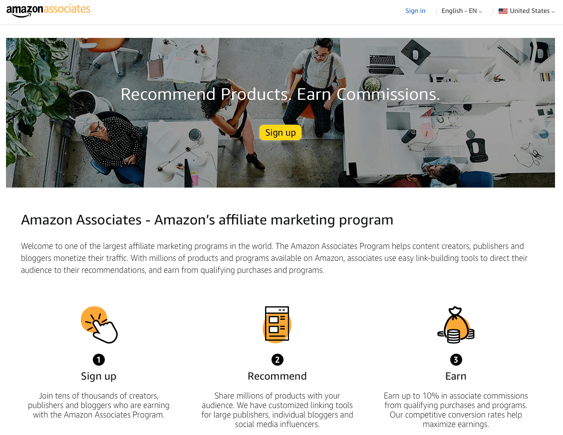 amazon associates