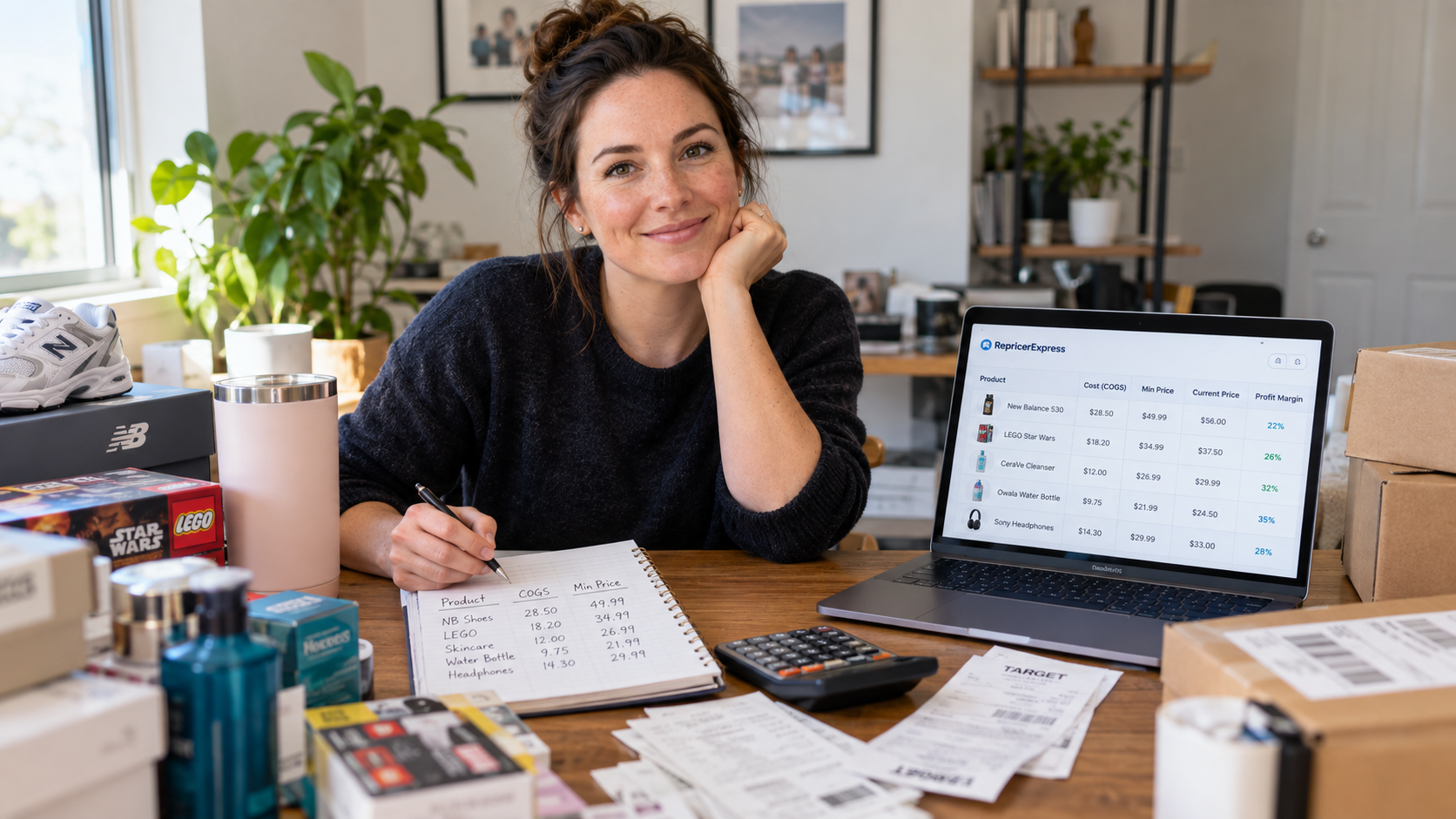 Amazon Repricing for Online Arbitrage Sellers: Lot-Specific Minimum Prices
